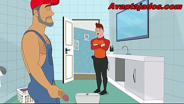 Coroa Usa Ferramenta E Faz Anal Gostosa No Encanador