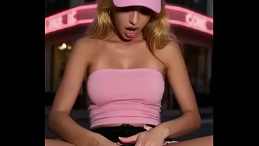Ela tira a roupa toda e mostra corpo perfeito pra você