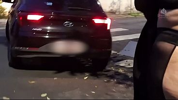 Fui Seguida Na Rua Por Um Carro E Acabei Dando No Pau