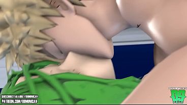 Sexo intenso de My Hero Academia com atrizes brasileiras